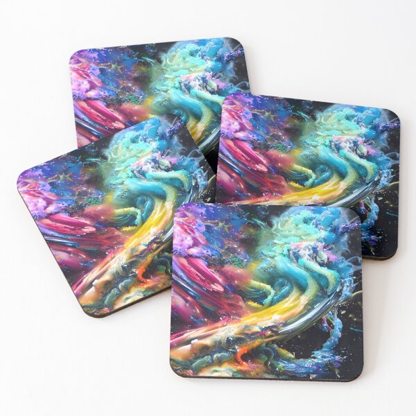 Item preview, Ink Explosion Color Explosion Rainbow Swirls designed and sold by VersoShopping.