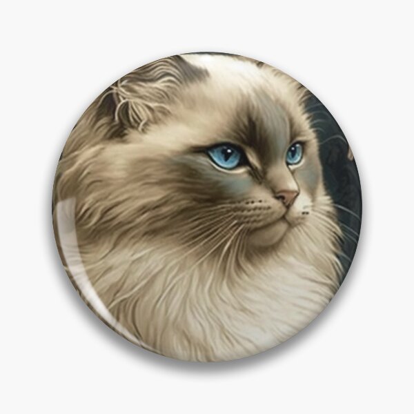 Item preview, Ragdoll Cat - Art Nouveau Style designed and sold by ArtNouveauChic.