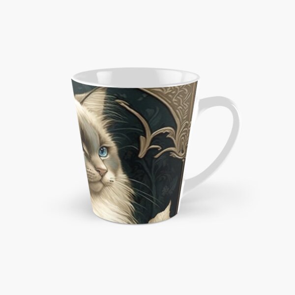 Item preview, Ragdoll Cat - Art Nouveau Style designed and sold by ArtNouveauChic.