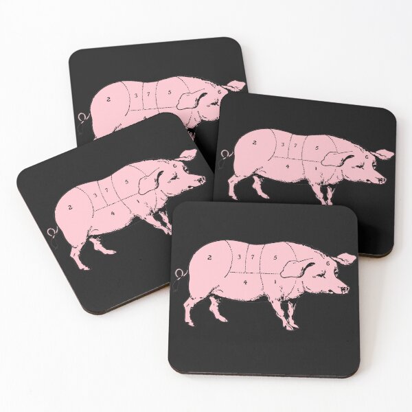 Item preview, Pork Cuts Diagram designed and sold by Dalipoe.