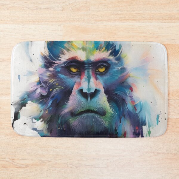 Item preview, Ice Monkey Portrait 4 designed and sold by mrbribe.