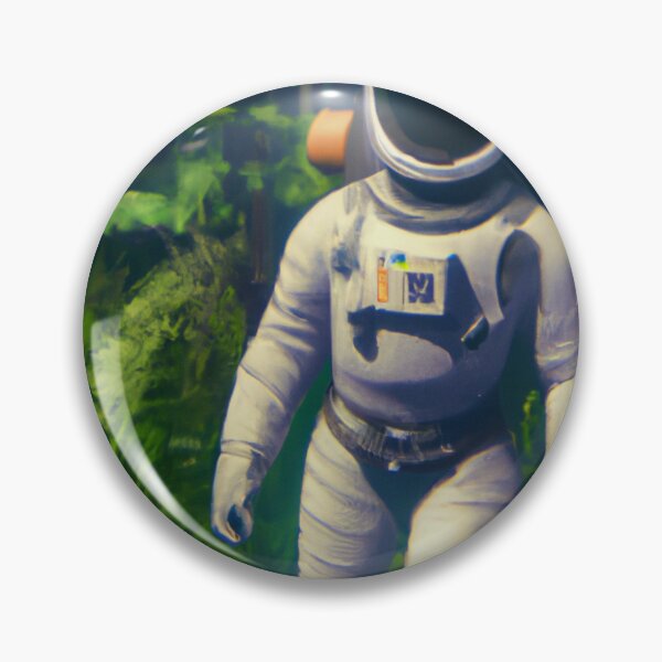 Item preview, Astronaut in jungle designed and sold by HouseofMusters.