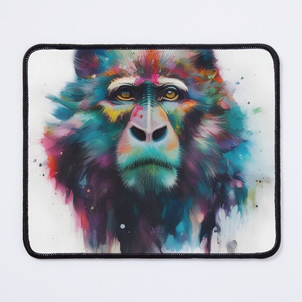 Item preview, Ice Monkey Portrait 5 designed and sold by mrbribe.