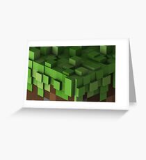 Minecraft Greeting Card