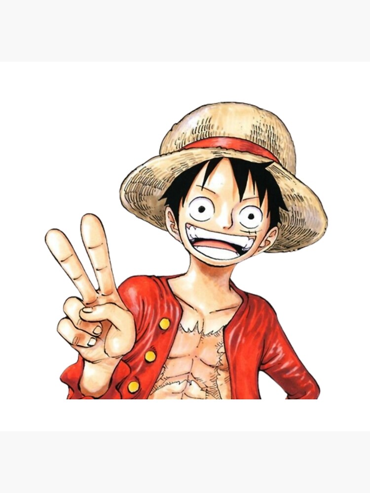 menggambar luffy