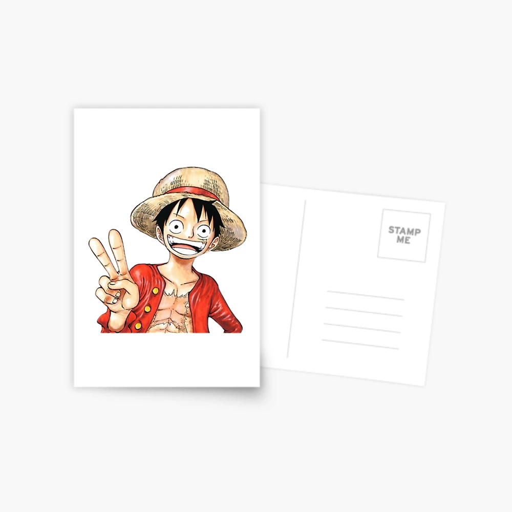 Reimagined Monkey D. Luffy from One Piece Postcard for Sale by