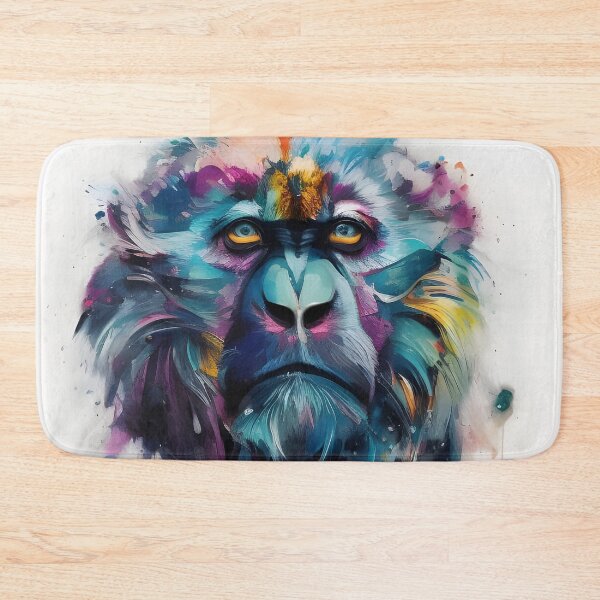 Item preview, Ice Monkey Portrait 7 designed and sold by mrbribe.