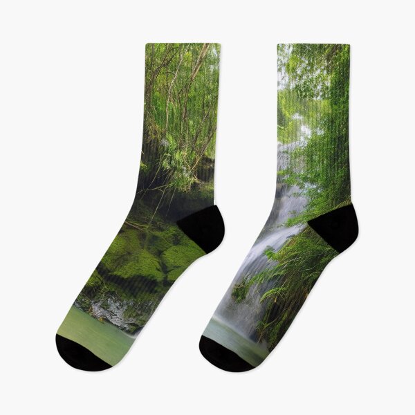 Item preview, Jungle waterfall in the amazone rainforest designed and sold by RK - Shop.