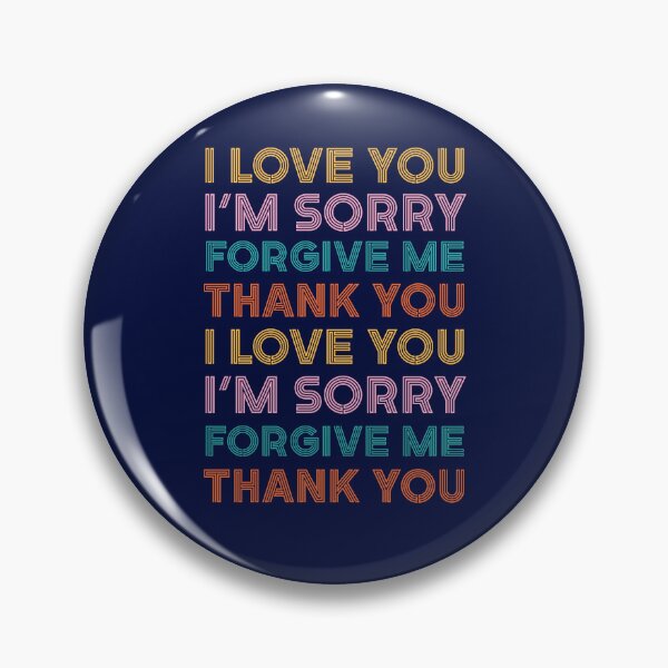Item preview, i love you, im sorry, forgive me, thank you designed and sold by champagnemoment.