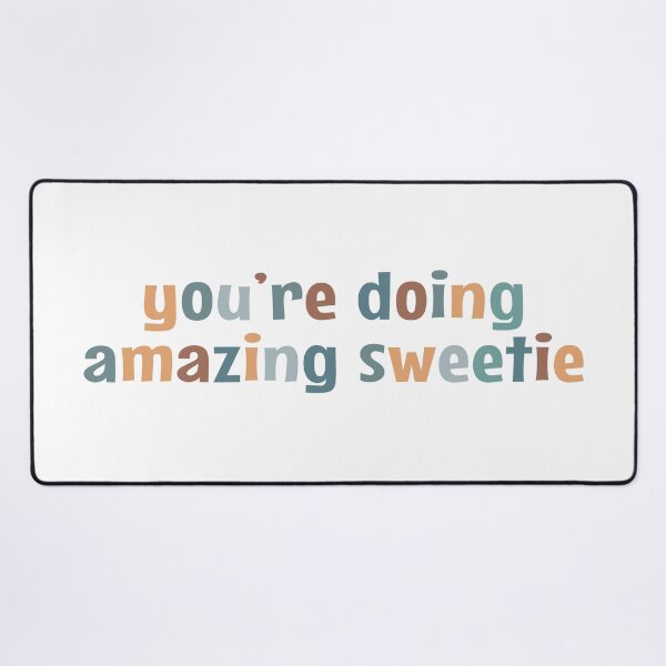 Item preview, you're doing amazing sweetie - vintage colors designed and sold by MOONINSPIRATION.