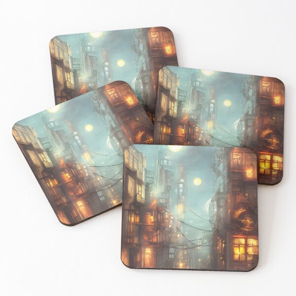 Item preview, SteamPunk CityScape Fiction designed and sold by VersoShopping.