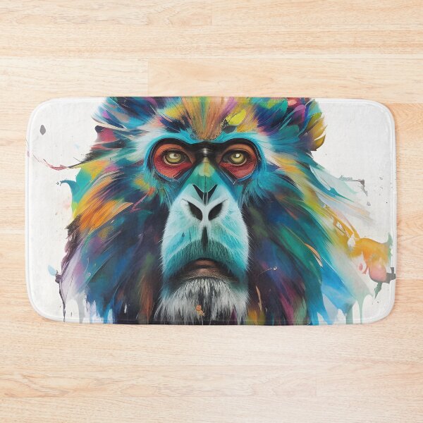 Item preview, Ice Monkey Portrait 10 designed and sold by mrbribe.