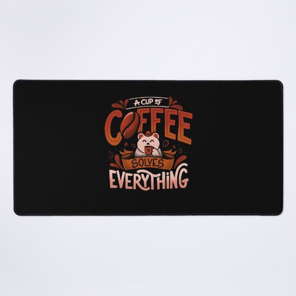 Item preview, A Cup Of Coffee Solves Everything - Funny Quotes Gift designed and sold by EduEly.