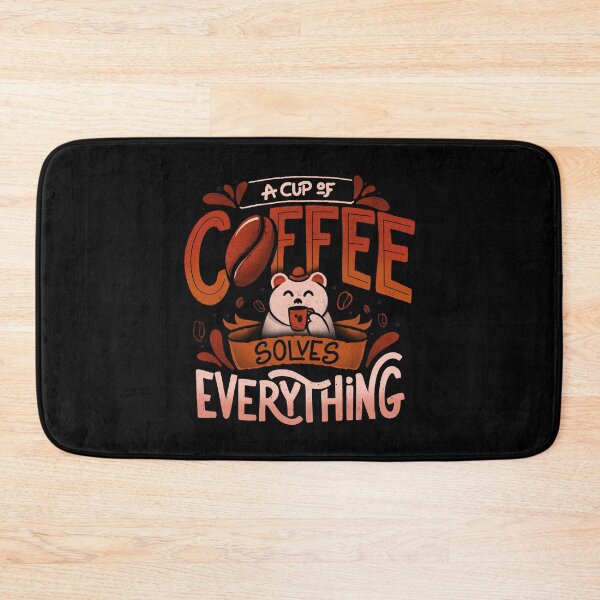 Item preview, A Cup Of Coffee Solves Everything - Funny Quotes Gift designed and sold by EduEly.