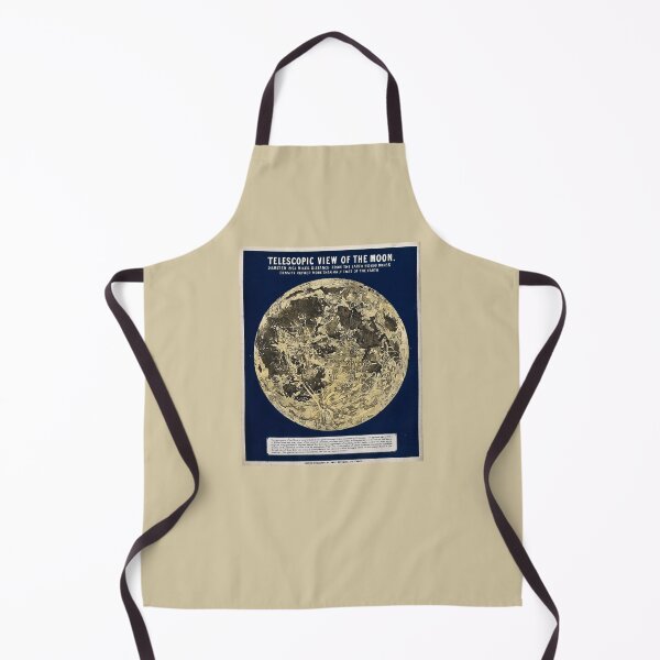 Item preview, Antique Astronomy: Telescopic view of the Moon designed and sold by AntiqueScience.