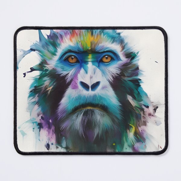 Item preview, Ice Monkey Portrait 12 designed and sold by mrbribe.