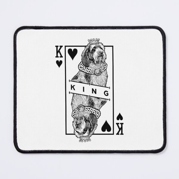 Item preview, Petit Basset Griffon Vendeen King Of Hearts PBGV Dog Lover designed and sold by GrandeDuc.