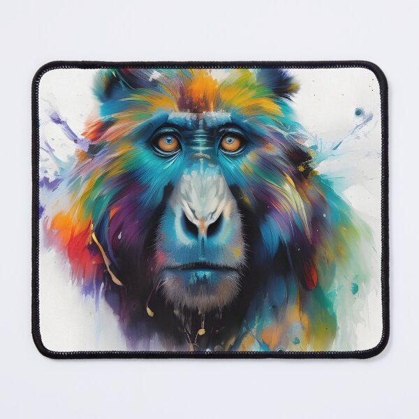 Item preview, Ice Monkey Portrait 16 designed and sold by mrbribe.