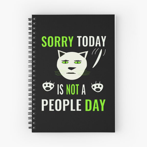 Item preview, Funny unsociable cat introverts humor designed and sold by CottagePop.
