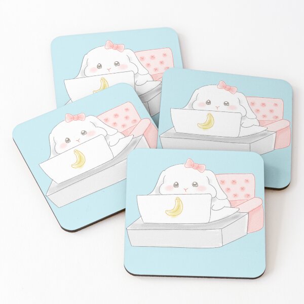 Item preview, Working Bunny Girl and Banana Laptop  | Bunniesmee Engagement day designed and sold by bunniesmee.