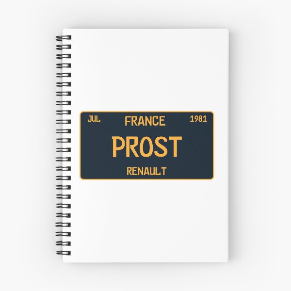 Artikelvorschau, Alaine Prost gewinnt erstmals weißes Nummernschild entworfen und verkauft von ff1merch ..