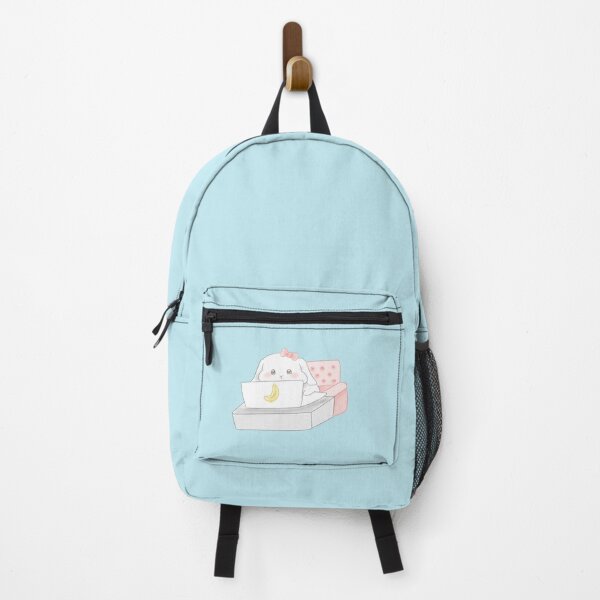 Item preview, Working Bunny Girl and Banana Laptop | Bunniesmee Engagement day designed and sold by bunniesmee.
