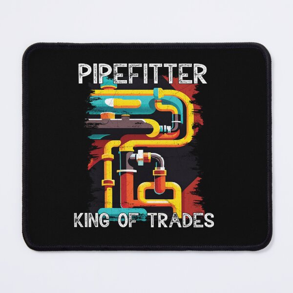 Item preview, Funny Plumber King of Trades Pipefitter designed and sold by Trendy Valley .