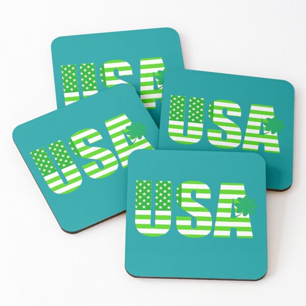 Item preview, Lucky in the USA: Celebrate St. Patrick's Day with Green and Shamrocks! designed and sold by JEK Designer ⭐⭐⭐⭐⭐ (5.0).
