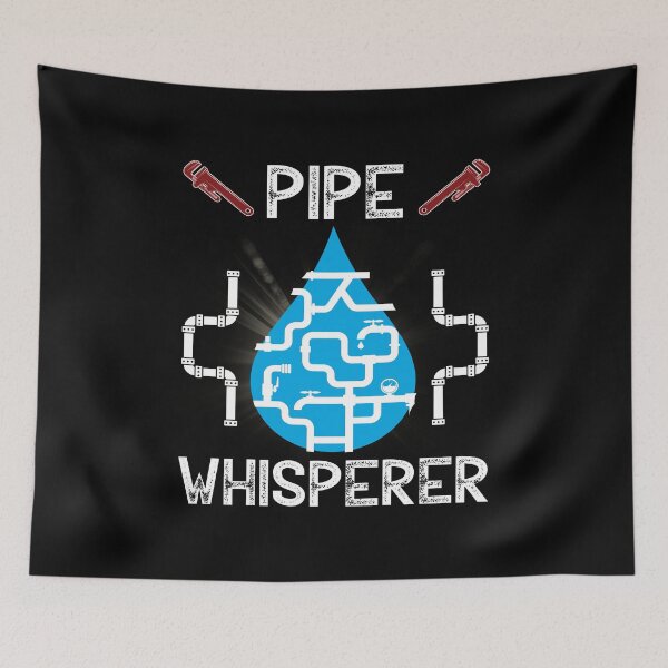 Item preview, Pipe Whisperer Funny Plumber designed and sold by Trendy Valley .