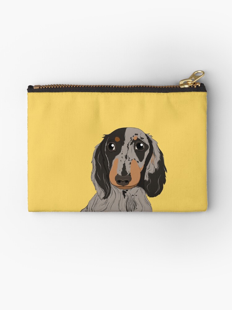 Dachshund Phone Case Wallet - Red Long Haired Dachshund Phone Case Wallet - Red Long Haired