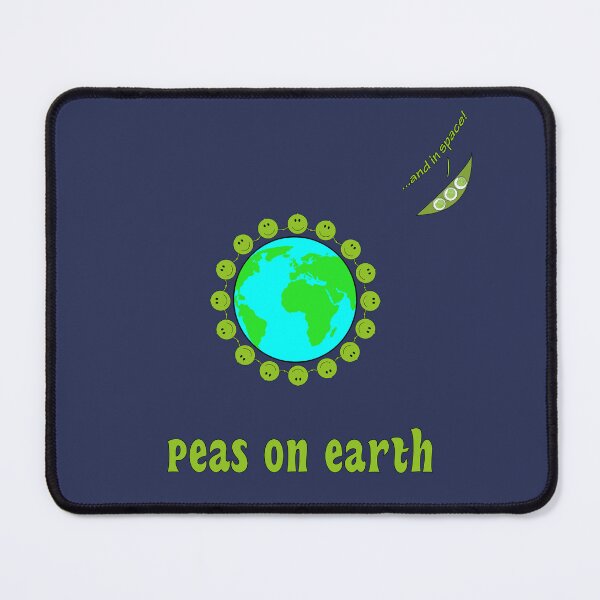 Item preview, Peas on earth (and in space!) designed and sold by shackledlettuce.