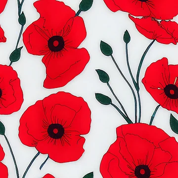 Imagen de la obra amapolas de Tim-Ries
