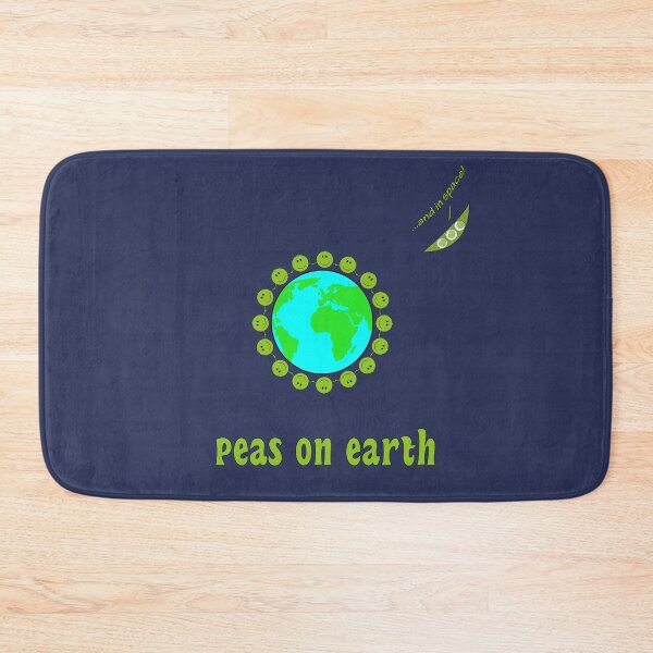 Item preview, Peas on earth (and in space!) designed and sold by shackledlettuce.