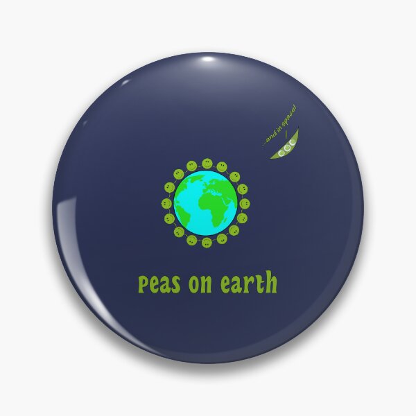 Item preview, Peas on earth (and in space!) designed and sold by shackledlettuce.