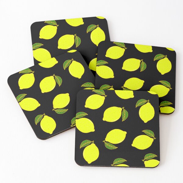 Item preview, Patrón de limones designed and sold by HotHibiscus.