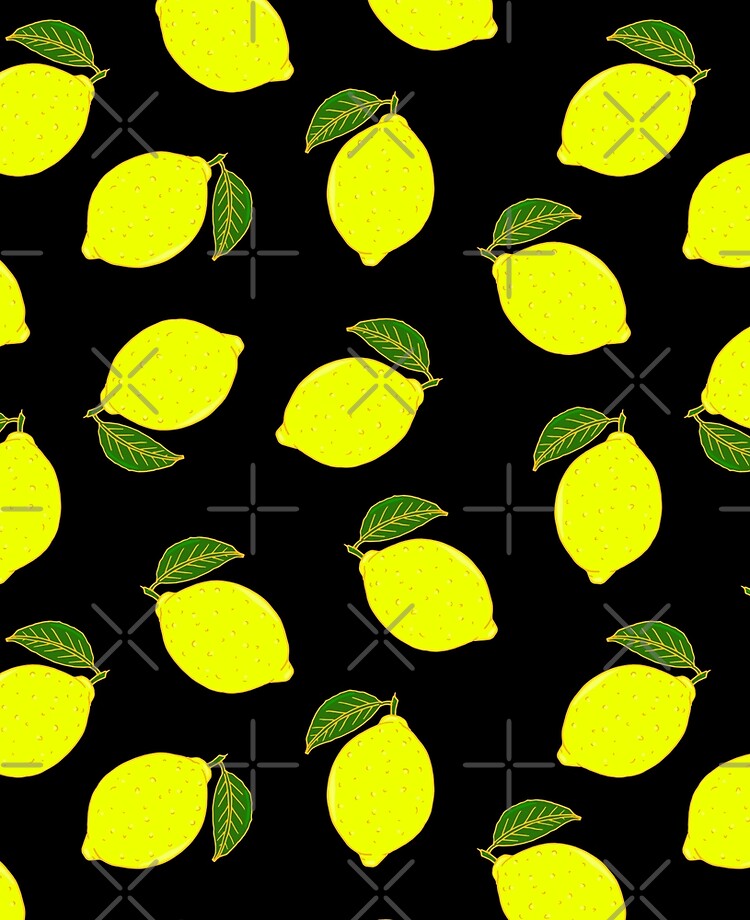 Lemons pattern, watercolour lemon Leggings for Sale by patternme