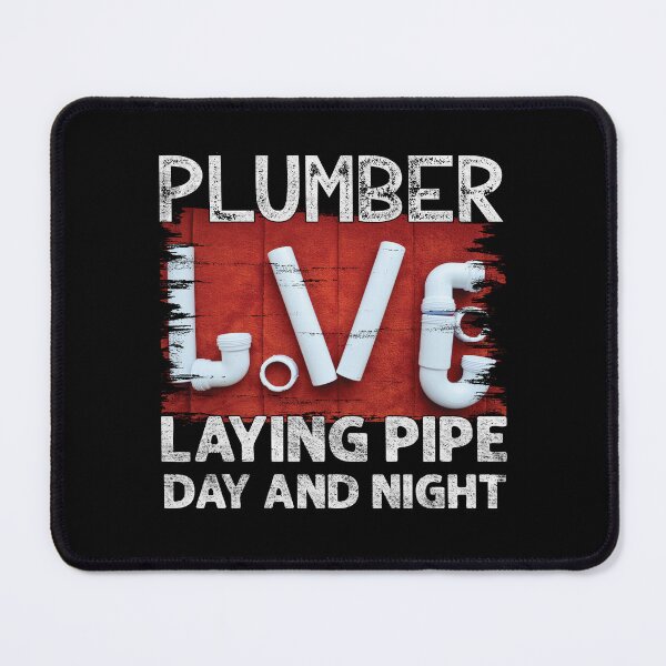 Item preview, Plumber Laying Pipe Day & Night Funny Plumber designed and sold by Trendy Valley .
