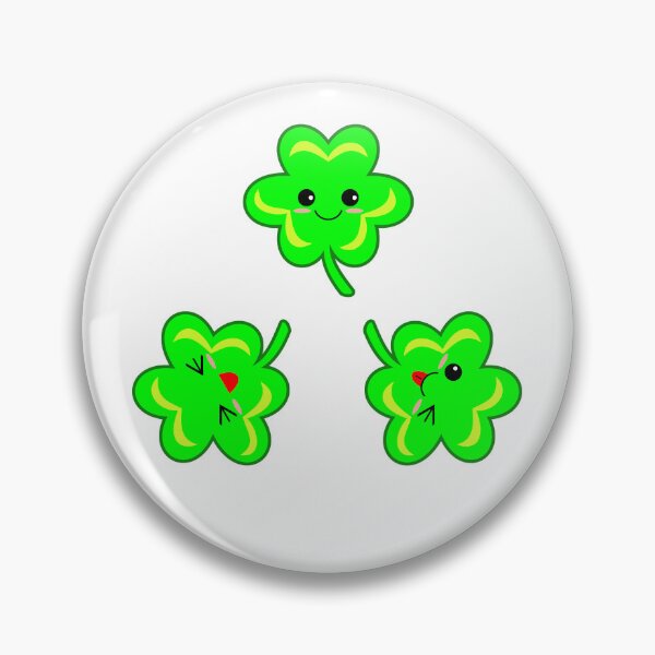 Item preview, Cute & Kawaii Shamrocks St. Patrick's Day designed and sold by usernamenaijan.