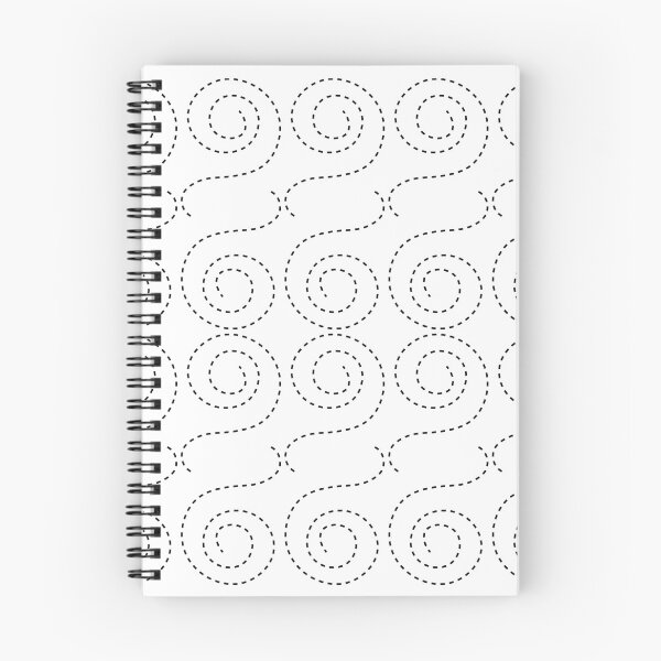 Item preview, black spirals designed and sold by SunGraphicArt.