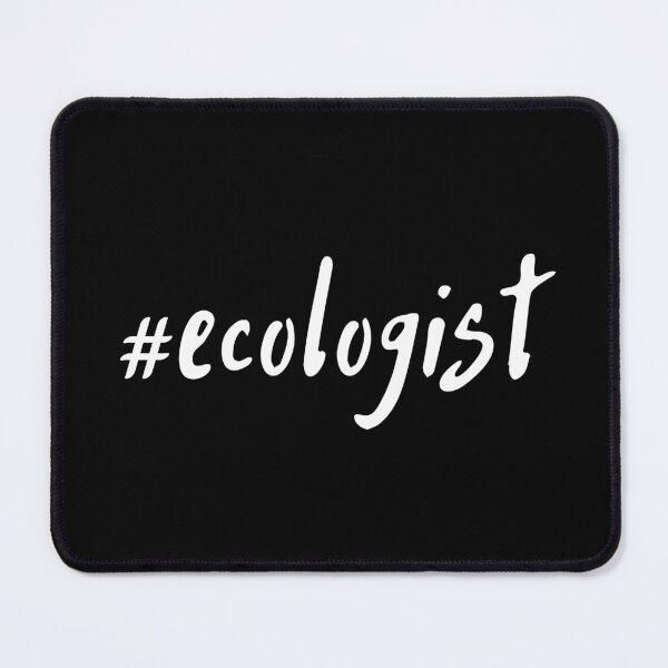 Item preview, Ecologist Word Typography Black and White Ecology Hashtag Quote designed and sold by SoccaTamam.