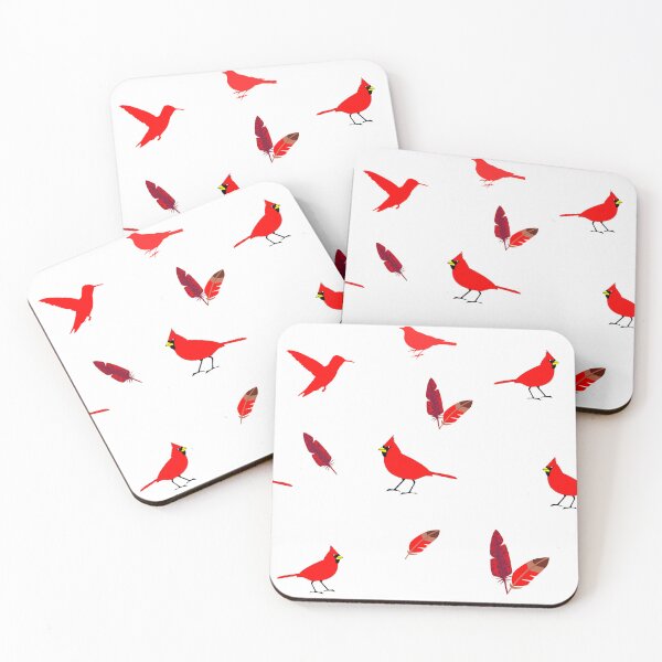 Item preview, Gorrión tropical de plumas rojas designed and sold by jessypaul027.