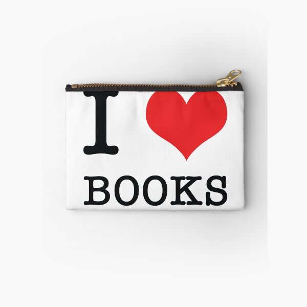 Item preview, I Heart Books - Book Love - The bibliophile designed and sold by winterwinter.