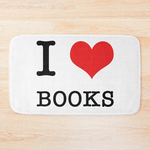 Item preview, I Heart Books - Book Love - The bibliophile designed and sold by winterwinter.
