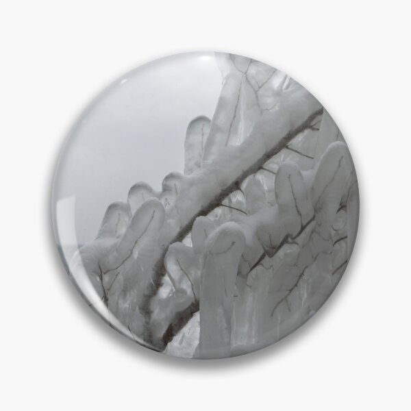 Item preview, Lakeside Ice Sculptures with Falling Snow designed and sold by Georgia Mizuleva.