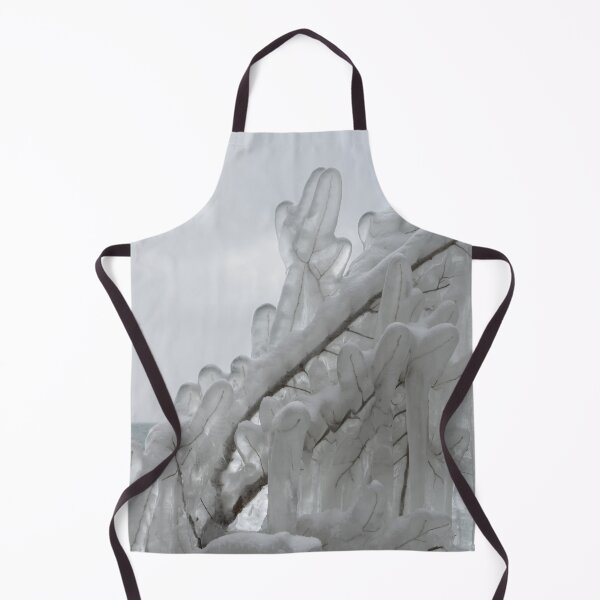 Item preview, Lakeside Ice Sculptures with Falling Snow designed and sold by Georgia Mizuleva.