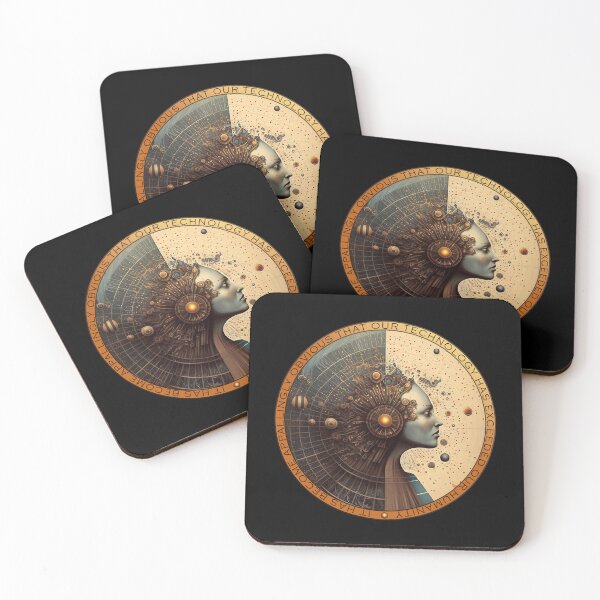 Item preview, technology vs. humanity designed and sold by Gaviani Design Studio.