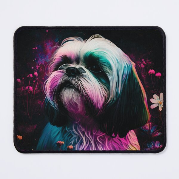 Item preview, Maltese Shih Tzu stardust portrait designed and sold by HookedOnDogz.