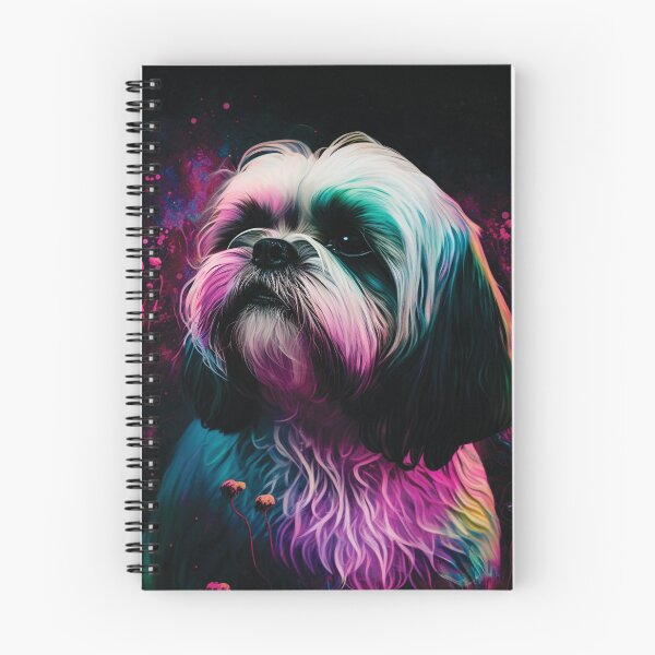 Item preview, Maltese Shih Tzu stardust portrait designed and sold by HookedOnDogz.