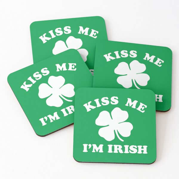 Item preview, Kiss Me I'm Irish Shamrock St. Patricks  designed and sold by oliverjahn.