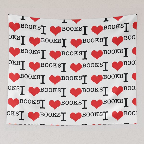 Item preview, I Heart Books - Book Love - The bibliophile designed and sold by winterwinter.